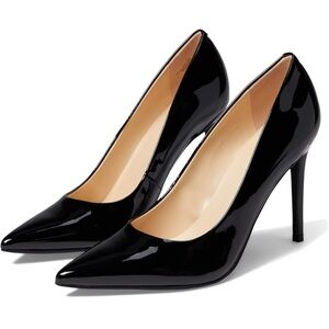 Black Latent Leather Pumps from Nine West